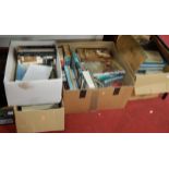 Three boxes of books to include East Anglia interest, Antiques, and History