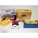 A collection of mixed boxed and loose Corgi Toys and Dinky Toys to include a Corgi No. AN02528