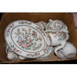 A Johnson Brothers Indian Tree part tea and dinner service