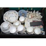 A Ridgeway Colclough part tea service; together with various other ceramics, to include Wedgwood