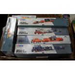 A collection of seven boxed Corgi Classics Heavy Haulage diecast vehicles to include Short