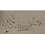 Three boxed Swarovski crystal ornamental figures, comprising Annual Edition 1997 Fabulous