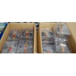 A collection of 1-90 scale models of the BC145 Eurocopter, all in original blister packaging