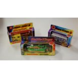 A boxed Matchbox Battlekings Hover Raider; together with a Matchbox Superkings racing car
