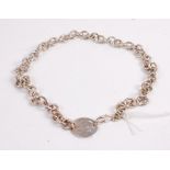 A Tiffany & Co. silver identity neck chain 46cm