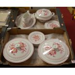 A Royal Doulton Phoenix pattern part dinner service