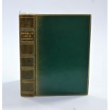 Boswell's Life of Johnson, 1927, two volumes in one, bound in full leather, Indian paper edition