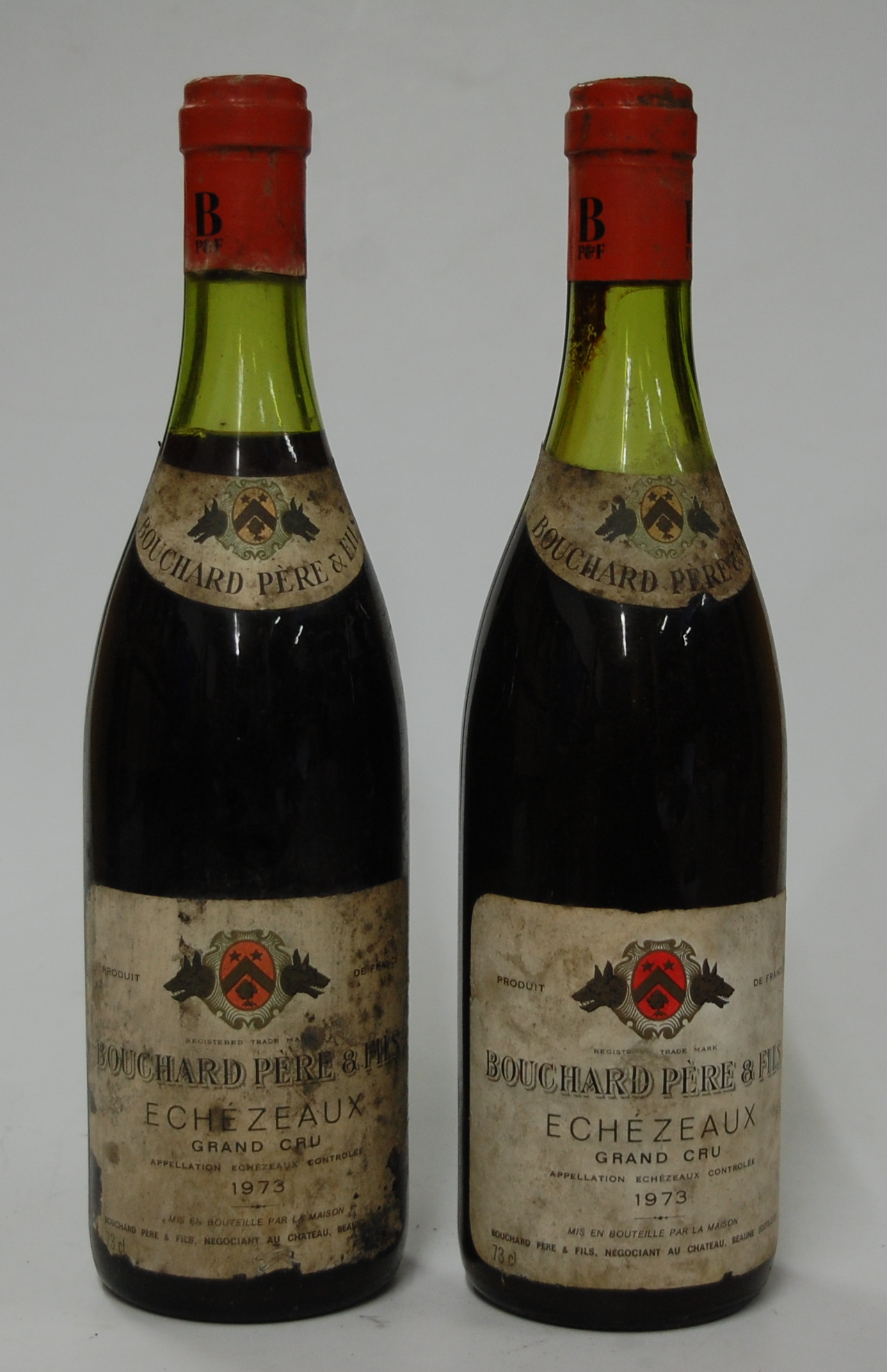 Echezeaux Grand Cru, 1973, Bouchard Pére et Fils, two bottles