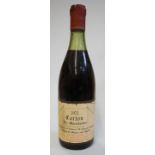 Corton les Marechaudes, 1971, Domaine de la Maison M. Doudet-Naudin, one bottle