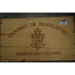 Château de Beaucastel, 2005, Châteauneuf du Pape, six bottles (OWC)