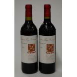 Château Puy-Servain, Cerrement, 2000, Bergerac, two bottles