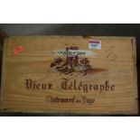 Vieux Télégraphe, 1997, Châteauneuf-du-Pape, twelve bottles (OWC)