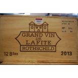 Château Lafite Rothschild, 2013, Pauillac, twelve bottles (OWC). Provenance: From one of the