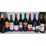 Assorted red table wines, to include Campo Viejo, 2006, reserve Rioja; 1986 Bordeaux Claret; and