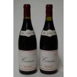 Cornas, 2001, Appelation Cornas, Marcel Juge, two bottles