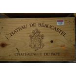 Château de Beaucastel, 2004, Châteauneuf du Pape, six bottles (OWC)