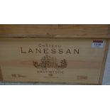 Château Lanessan, 1999, Haut-Medoc, twelve bottles (OWC)