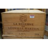 La Reserve de Leoville-Barton, 1995, St Julien, twelve bottles (OWC)