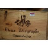 Vieux Télégraphe, 2003, Châteauneuf-du-Pape, twelve bottles (OWC)