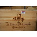 Vieux Télégraphe, 2005, Châteauneuf-du-Pape, twelve bottles (OWC)