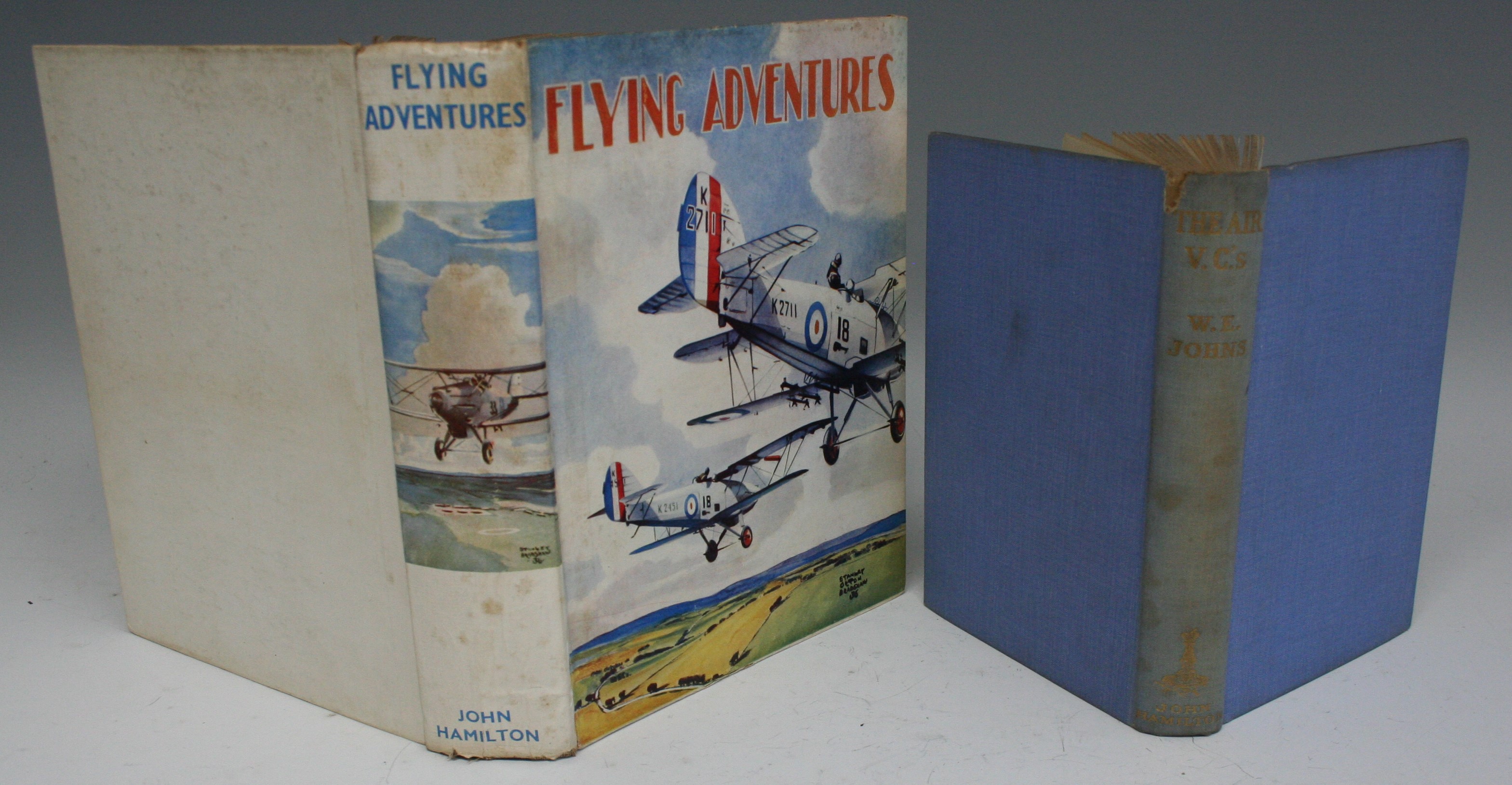 JOHNS, W.E. The Air VC’s. John Hamilton, London, [1935] 1 st Edition. In original publisher’s cloth,