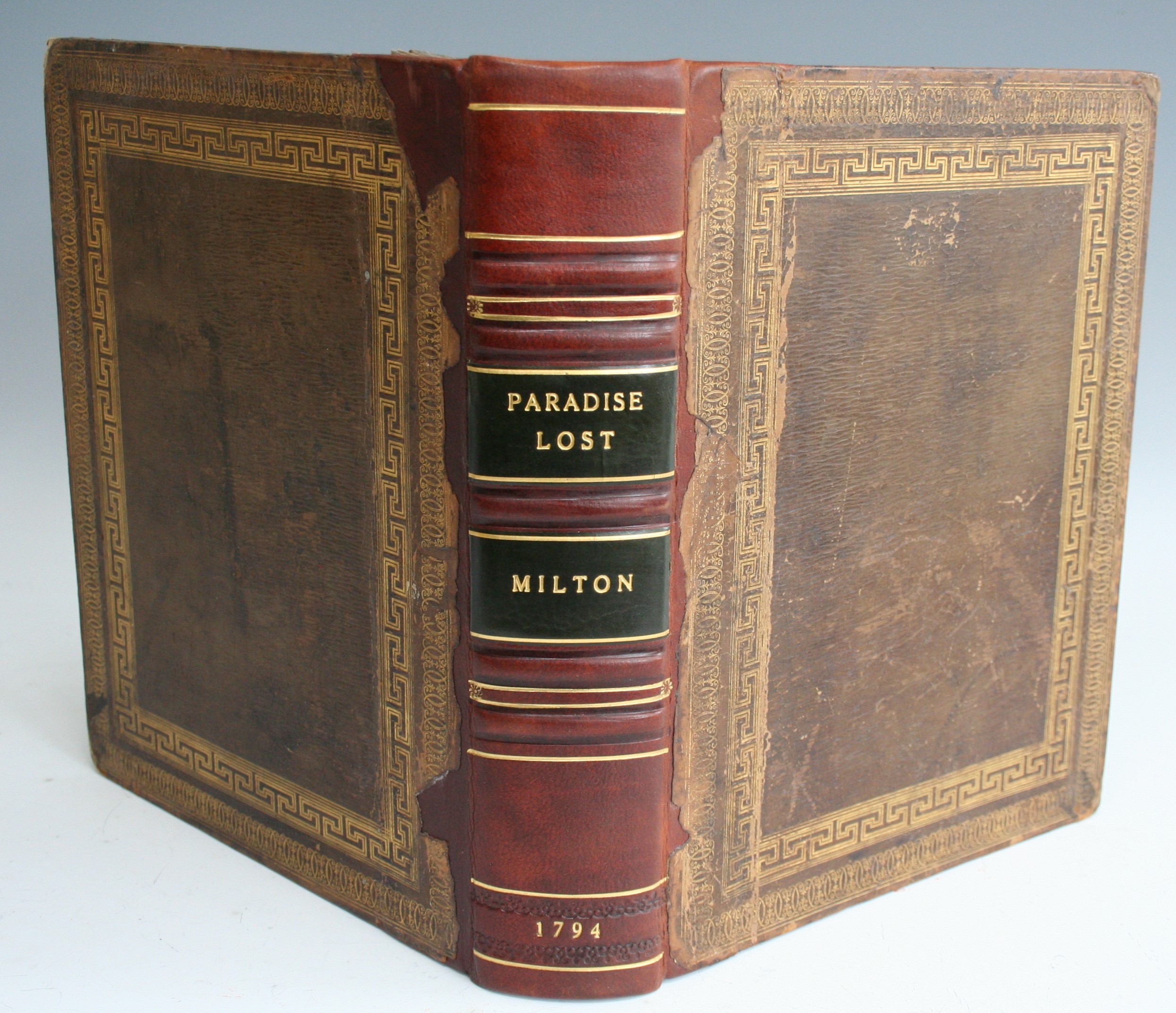 MILTON, John. Paradise Lost, a Poem in Twelve Books. J and H Richter, London, 1794. 1 st thus.