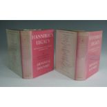 TOYNBEE, Arnold J. Hannibal’s Legacy. OUP, London, 1956, 2 vols, 1 st eds. Vol 1 643pp with Notes,