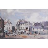 Leonard Russell Squirrell (1893-1979) - Old Folkestone, watercolour, signed and dated 1950 lower