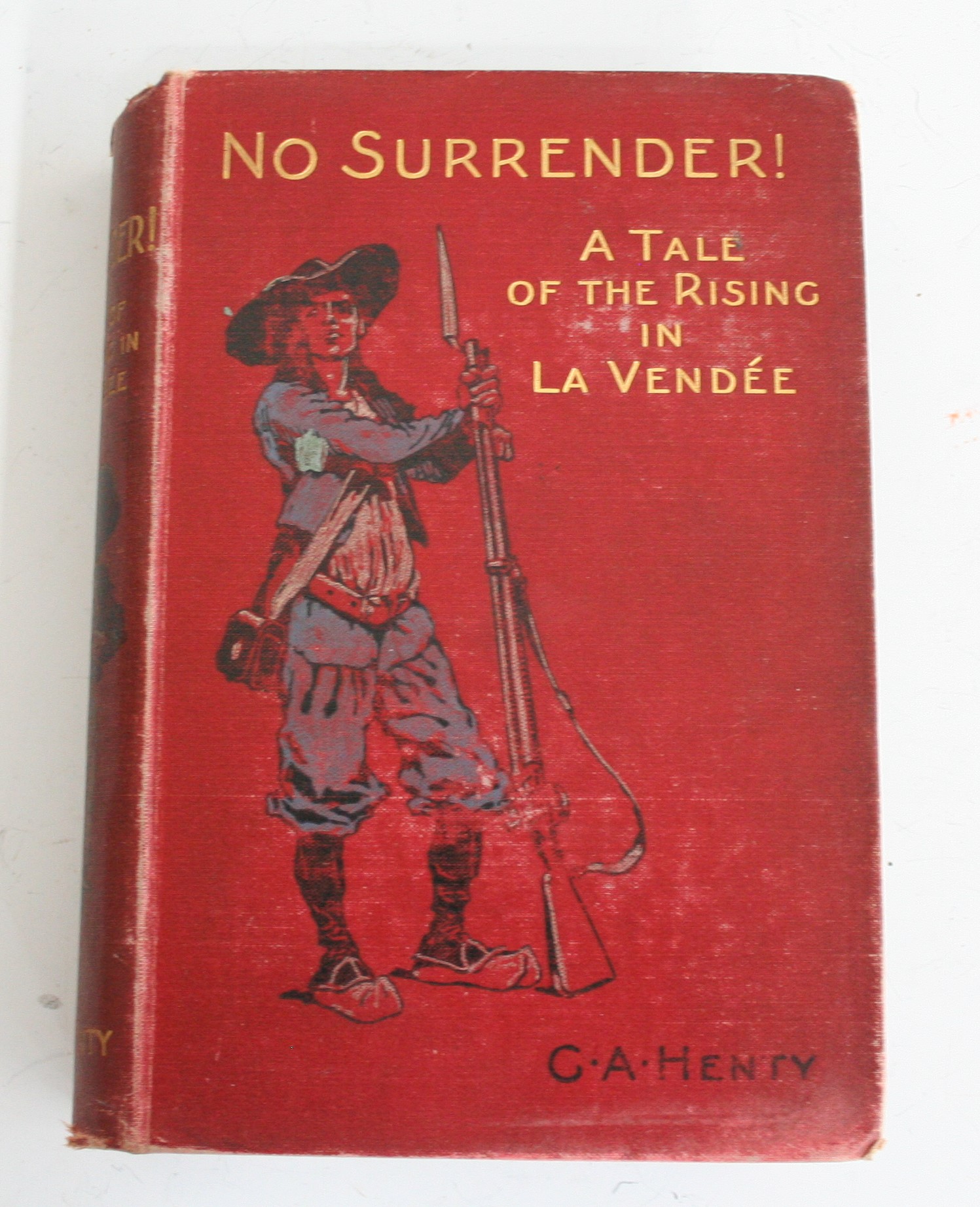 HENTY, George Alfred, At the Point of the Bayonet, Blackie and Son, London 1902 1 st edition, 8vo. - Image 2 of 9