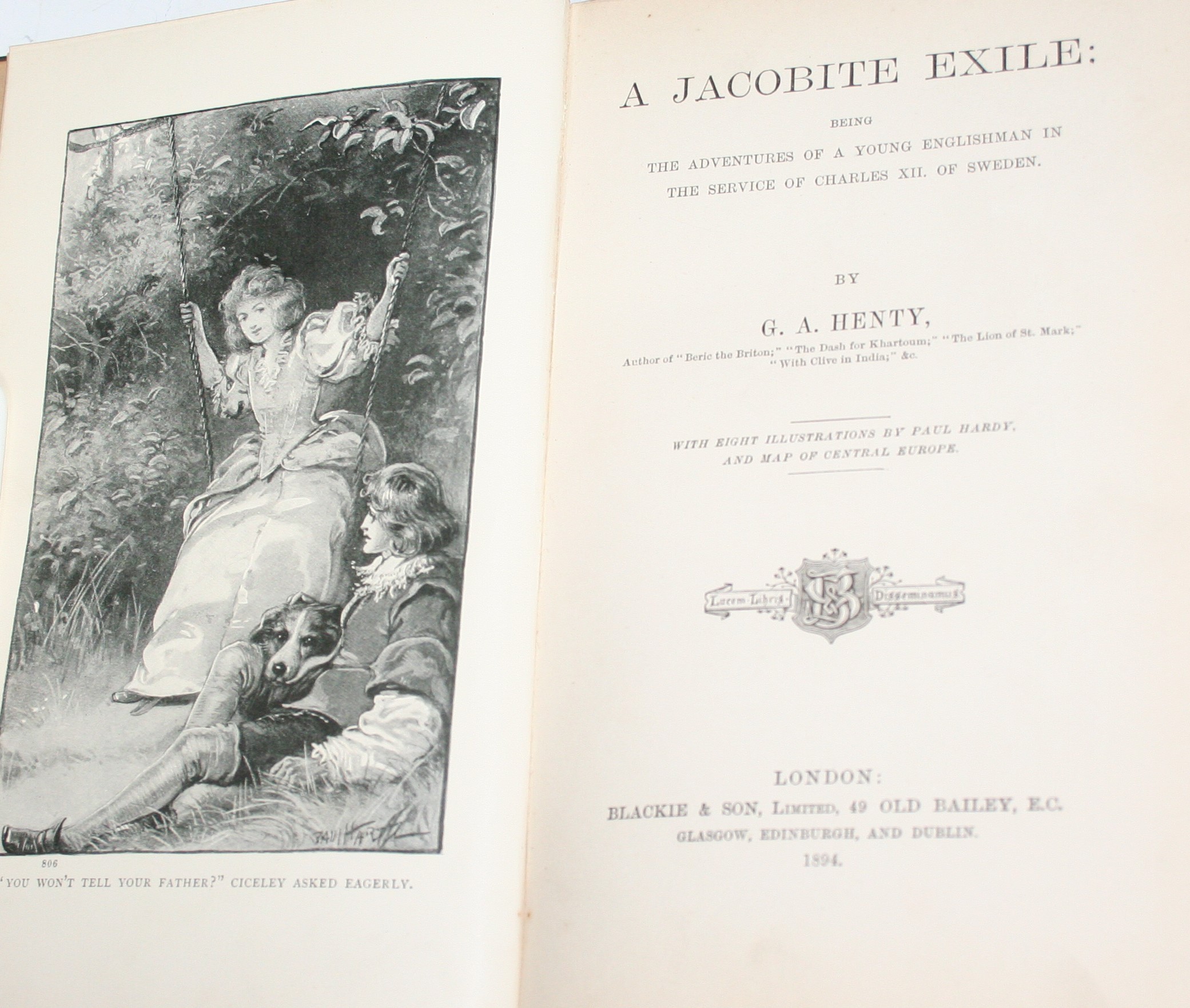 HENTY, George Alfred, At the Point of the Bayonet, Blackie and Son, London 1902 1 st edition, 8vo. - Image 9 of 9