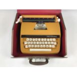 A Petite International De-Luxe child's typewriter