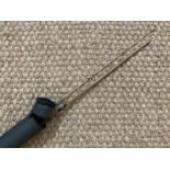 A Browning reservoir 10' two piece fly fishing rod with carry tube