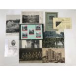 A quantity of Great War German and other postcards, an Imperial German military In Memoriam card,