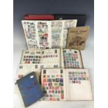 A 20th Century junior stamp collection, comprising eight albums / binders and contents, including
