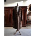 A Musquash fur coat