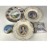 A boxed Coalport Battle of Britain Savoy box together with a commemorative 60th anniversary of the