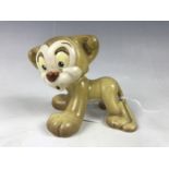 A Beswick "Zimmy" lion from David Hand's Animaland series, model No. 1150, 9 cm