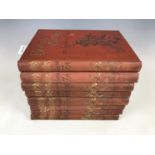 James Grant, British Battles on Land and Sea, Cassell & Company, circa 1880, 8 volumes, illustrated,