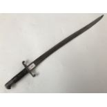 A Pattern 1856 Enfield Rifle bayonet