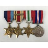 A Second World War campaign medal group