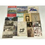 Sundry Scottish theme booklets together with a small quantity of vintage postcards and an