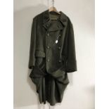 An inter-War French 155th Regiment greatcoat