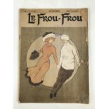 A 1912 edition of Le Frou-Frou magazine