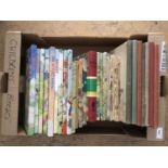 A quantity of vintage Rupert the Bear and other annuals