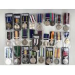 A large quantity of replacement / replica military medals