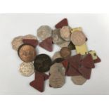 A quantity of Cooperative society half quarter and one pound loaf tokens etc
