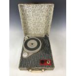 A vintage Civic portable record player