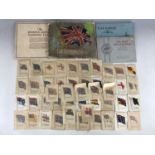 Sundry military cigarette cards and silks etc