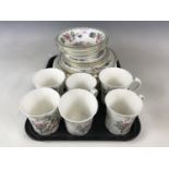 A quantity of Aynsley Pembroke pattern tea ware