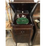A late 19th / early 20th Century "The Selby" floor-standing gramophone, with discs